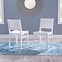 Linon Home Décor Products Devin Side Chair, White, 2/Set (AC100WHT02ASU)~#|#~sp323288212_sc7