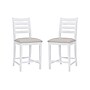 Linon Home Decor Products Flynn Counter Stool, White Upholstered, 2-Pieces (AC160WHTSTN02AS)~#|#~sp323288220_sc7