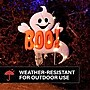 Haunted Hill Farm 2-Ft. LED Boo! Ghost Stake Sign, Indoor & Covered Outdoor, Battery Operated, White (HHMT024GHOST-WHT)~#|#~sp323363674_sc7