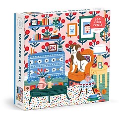 Chronicle Books Pattern & Petal 500-Piece Jigsaw Puzzle