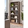 Boss Office Products 65.5"H 5-Shelf Bookcase, Driftwood (N158-DW)~#|#~sp323423793_sc7