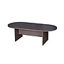 Boss Office Products 95"W x 43"D Racetrack Conference Table, Driftwood (N136-DW)~#|#~sp323423840_sc7