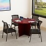 Boss Office Products 42" Round Conference Table, Mahogany (N127-M)~#|#~sp323423905_sc7