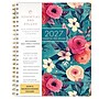 2027 Excello Brands 9.3" x 11" Weekly & Monthly Planner, Paperboard Cover, Teal Floral (ESPRO-DLX-CY27-8511-17)~#|#~sp323658268_sc7