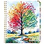 2027 Excello Brands 9.3" x 11" Weekly & Monthly Planner, Paperboard Cover, Tree Seasons (ESPRO-DLX-CY27-8511-20)~#|#~sp323658286_sc7