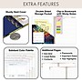 2027 Excello Brands 9.3" x 11" Weekly & Monthly Planner, Paperboard Cover, Black Tree Seasons (ESPRO-DLX-CY27-8511-32)~#|#~sp323658305_sc7