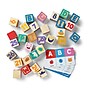Melissa & Doug Ms. Rachel Wooden Learning Blocks with Activity Cards, Multicolored, 3/Pack (51062-CASE)~#|#~sp323658462_sc7