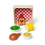 Melissa & Doug Dinner Picnic Box Wooden Play Food Set, Multicolored, 4/Pack (50291-CASE)~#|#~sp323658486_sc7