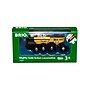 Ravensburger Brio World Mighty Gold Action Locomotive Toy Train, Black/Yellow (63363000)~#|#~sp323658647_sc7