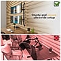 Mount-It! Adjustable Dual Stacking Monitor Wall Mount for Monitors up to 49", Matte Black (MI-12019)~#|#~sp323769830_sc7