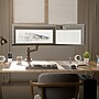 Mount-It! Adjustable Single Mount with Gas Spring Arm for Monitors up to 49", Holds up to 44 lbs., Matte Black (MI-12017)~#|#~sp323769852_sc7