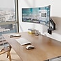 Mount-It! Adjustable Single Monitor Wall Mount for Monitors up to 49", Holds up to 44 lbs., Matte Black (MI-12018)~#|#~sp323769870_sc7