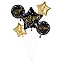 Party City Starlight Foil 5-Piece Ballon Bouquet (AM60050850-P)~#|#~sp323858762_sc7