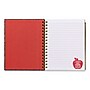 Votum Teachers Red Apple Hardcover Notebook, 6.5" x 8.5", College Ruled, 108 Pages (S1091-3089)~#|#~sp323870395_sc7
