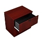 Boss Office Products Laminate Collection 2-Drawer Lateral File Cabinet, Letter/Legal Size, Mahogany (N112-M)~#|#~sp323881375_sc7