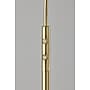 Adesso Zane Collection 66" Antique Brass Floor Lamp with Cyndrical Shade (3958-21)~#|#~sp323885548_sc7