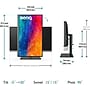 BenQ PD2706U Professional  27" Curved 4K UHD 60Hz LCD Monitor, HDR10, Adjustable, Black~#|#~sp323889852_sc7