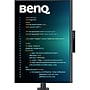 BenQ RD280UA Programming 28.2" Curved 4K UHD 60Hz LED Adaptive-Sync Monitor, HDR10, Height-Adjustable, Black~#|#~sp323889866_sc7
