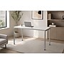 Boss Office Products Simple System 60"W Desk, White (SGSD001-101-WT)~#|#~sp323889930_sc7