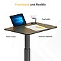 Mount-It! Metal Mobile Laptop Cart with Lockable Wheels, Black (MI-7975BLK)~#|#~sp323890602_sc7