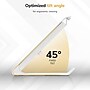 Mount-It! Universal Tablet Kiosk Stand for 10.2"-11" Tablets with 360° Rotating Base, Holds up to 20 lbs., White(MI-3895WHT)~#|#~sp323890634_sc7