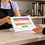 Mount-It! Universal Tablet Kiosk Stand for 10.2"-11" Tablets with 360° Rotating Base, Holds up to 20 lbs., White(MI-3895WHT)~#|#~sp323890637_sc7