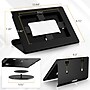 Mount-It! Universal Tablet Kiosk Stand for 10.2"-11" Tablets with 360° Rotating Base, Holds up to 20 lbs., Black (MI-3895BLK)~#|#~sp323890651_sc7