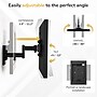 Mount-It! Anti-Theft Tablet Wall Mount for iPad with Full-Motion Arm, Holds up to 2.2 lbs., Black (MI-3776BLK)~#|#~sp323890673_sc7