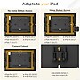 Mount-It! Anti-Theft Tablet Wall Mount for iPad with Full-Motion Arm, Holds up to 2.2 lbs., Black (MI-3776BLK)~#|#~sp323890675_sc7
