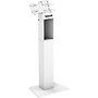 Mount-It! Floor Standing POS Kiosk for 15"-22" Monitors up to 22 lbs., with Printer Bay, White (MI-3894WHT)~#|#~sp323890755_sc7