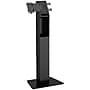Mount-It! Floor Standing POS Kiosk for 15"-22" Monitors up to 22 lbs., with Printer Bay, Black (MI-3894BLK)~#|#~sp323890771_sc7