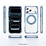 SaharaCase Clear Phone Case for iPhone 18 Pro, Shock Absorbing, Built-In Stand, Clear/Light Blue (CP01181)~#|#~sp323890950_sc7
