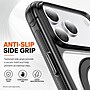 SaharaCase Clear Phone Case for iPhone 18 Pro, Shock Absorbing, Built-In Stand, Clear/Black (CP01180)~#|#~sp323890968_sc7