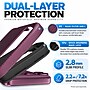 SaharaCase Armor Series Phone Case for iPhone 18 Pro, Shock Absorbing, Dark Cherry (CP01175)~#|#~sp323891053_sc7