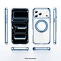 SaharaCase Clear Phone Case for iPhone 18 Pro Max, Shock Absorbing, Built-In Stand, Clear/Light Blue (CP01201)~#|#~sp323891110_sc7