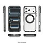 SaharaCase Clear Phone Case for iPhone 18 Pro Max, Shock Absorbing, Built-In Stand, Clear/Black (CP01200)~#|#~sp323891124_sc7