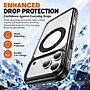 SaharaCase Clear Phone Case for iPhone 18 Pro Max, Shock Absorbing, Built-In Stand, Clear/Black (CP01200)~#|#~sp323891127_sc7