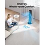 DREO Nomad DC Oscillating Tower Fan, 8-Speed, Black (DWTF14)~#|#~sp323891137_sc7