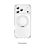 SaharaCase Clear Phone Case for iPhone 18 Pro, Shock Absorbing, Built-In Stand, Clear/White (CP01183)~#|#~sp323891157_sc7