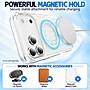 SaharaCase Clear Phone Case for iPhone 18 Pro Max, Shock Absorbing, Built-In Stand, Clear/White (CP01203)~#|#~sp323891203_sc7