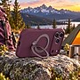 SaharaCase Silicone Phone Case for iPhone 18 Pro, 360-Degree Kickstand, Wireless Charging, Dark Cherry (CP01169)~#|#~sp323891844_sc7