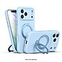 SaharaCase Silicone Phone Case for iPhone 18 Pro, 360-Degree Kickstand, Wireless Charging, Light Blue (CP01168)~#|#~sp323891856_sc7