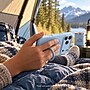 SaharaCase Silicone Phone Case for iPhone 18 Pro, 360-Degree Kickstand, Wireless Charging, Light Blue (CP01168)~#|#~sp323891864_sc7