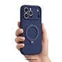 SaharaCase Silicone Phone Case for iPhone 18 Pro, 360-Degree Kickstand, Wireless Charging, Dark Blue (CP01167)~#|#~sp323891869_sc7