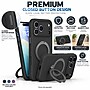 SaharaCase Silicone Phone Case for iPhone 18 Pro, 360-Degree Kickstand, Wireless Charging, Black (CP01166)~#|#~sp323891880_sc7