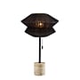 Adesso Gardner Collection 24.5" Incandescent Table Lamp, Black (3869-01)~#|#~sp323892014_sc7
