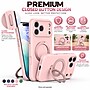 SaharaCase Silicone Phone Case for iPhone 18 Pro, 360-Degree Kickstand, Wireless Charging, Dark Pink (CP01170)~#|#~sp323892377_sc7