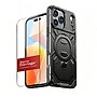 SaharaCase Raider Series Phone Case and Screen Protector for iPhone 18 Pro, Shock Absorbing, Black (CP01179)~#|#~sp323892469_sc7