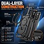 SaharaCase Raider Series Phone Case and Screen Protector for iPhone 18 Pro, Shock Absorbing, Black (CP01179)~#|#~sp323892471_sc7