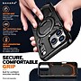 SaharaCase Raider Series Phone Case and Screen Protector for iPhone 18 Pro, Shock Absorbing, Black (CP01179)~#|#~sp323892472_sc7